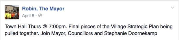 Follow me on Twitter or find me on Facebook for real-time updates and announcements of meetings and all things Westport.