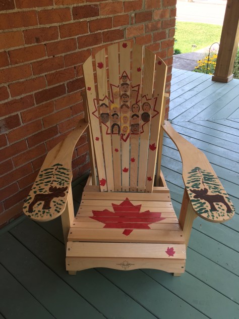 Gr 2:3 Art on the Street Chair